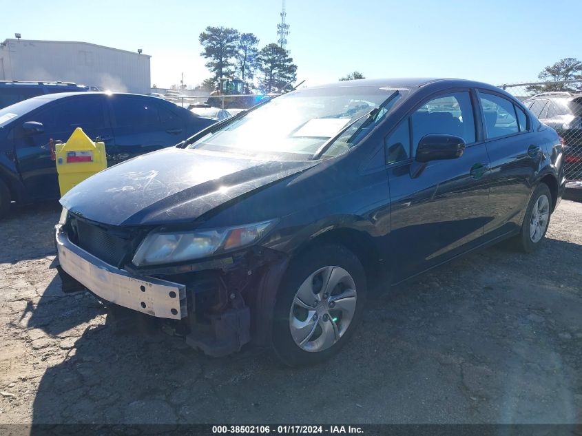 2015 HONDA CIVIC LX - 2HGFB2F54FH511817