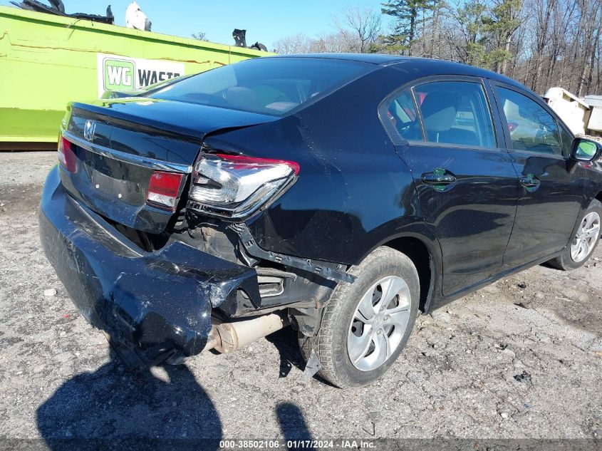 2015 HONDA CIVIC LX - 2HGFB2F54FH511817