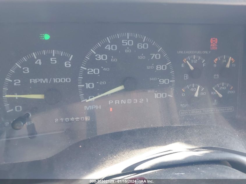 2GCEK19R2W1122444 | 1998 CHEVROLET K1500