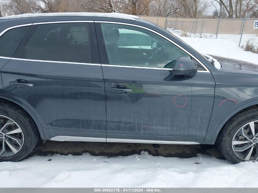 2021 AUDI Q5 PREMIUM - WA1AAAFY5M2037232