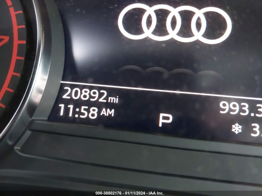 2021 AUDI Q5 PREMIUM - WA1AAAFY5M2037232