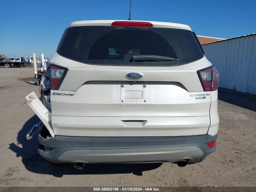 2017 FORD ESCAPE TITANIUM - 1FMCU9J92HUE10236