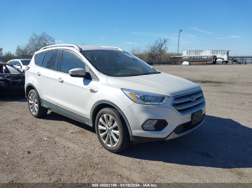 2017 FORD ESCAPE TITANIUM - 1FMCU9J92HUE10236