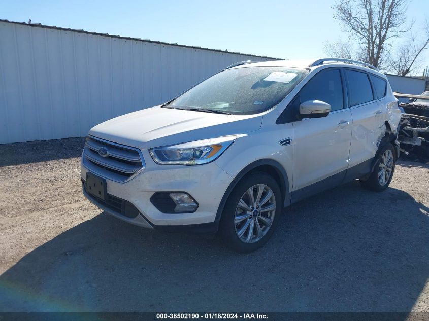 2017 FORD ESCAPE TITANIUM - 1FMCU9J92HUE10236