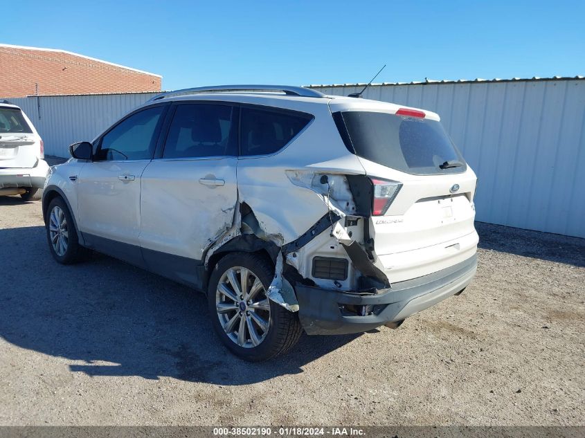 2017 FORD ESCAPE TITANIUM - 1FMCU9J92HUE10236