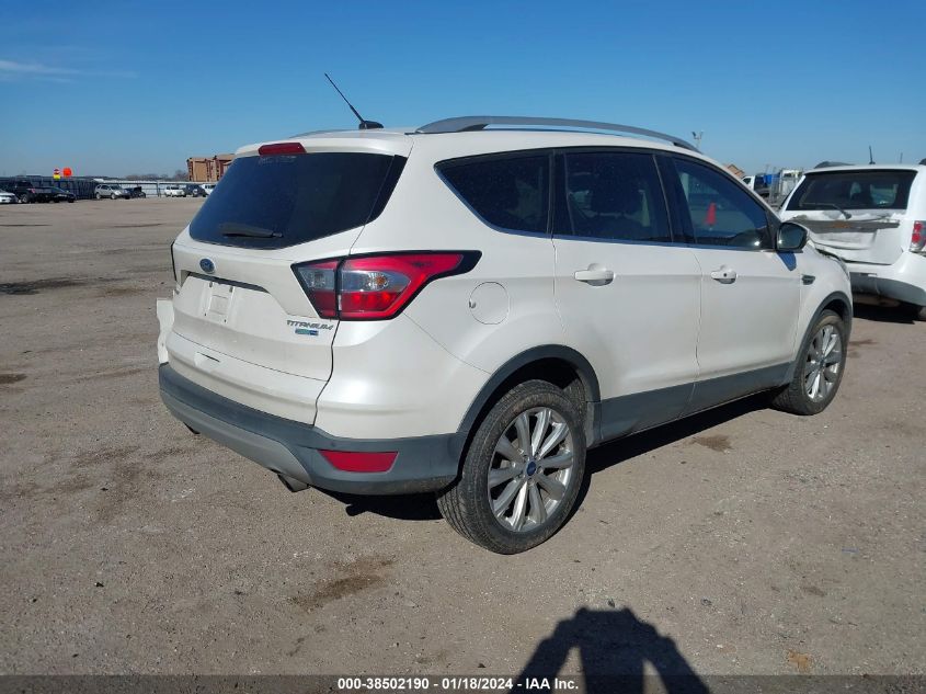 2017 FORD ESCAPE TITANIUM - 1FMCU9J92HUE10236