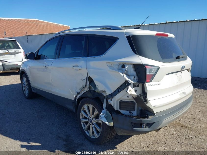 2017 FORD ESCAPE TITANIUM - 1FMCU9J92HUE10236