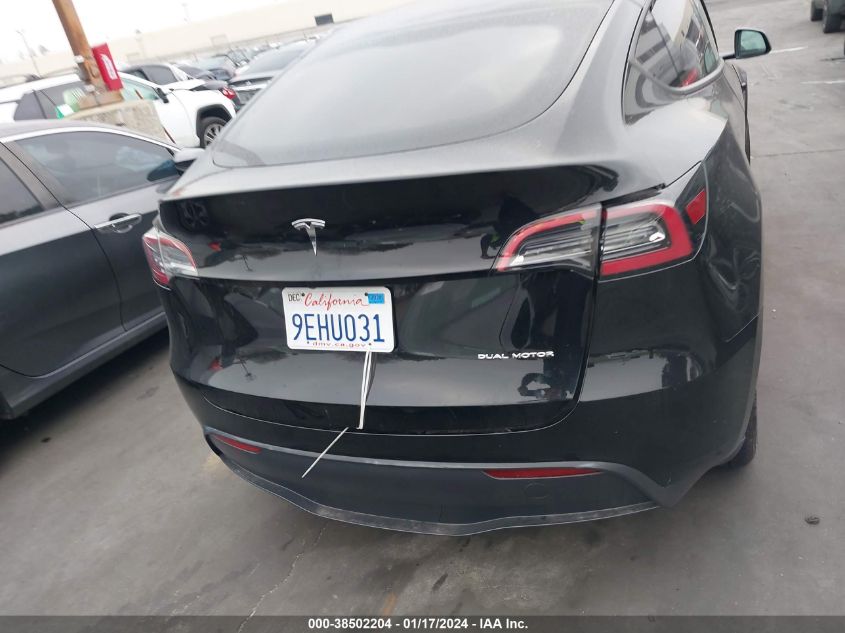 2023 TESLA MODEL Y AWD/LONG RANGE DUAL MOTOR ALL-WHEEL DRIVE - 7SAYGAEE7PF618603