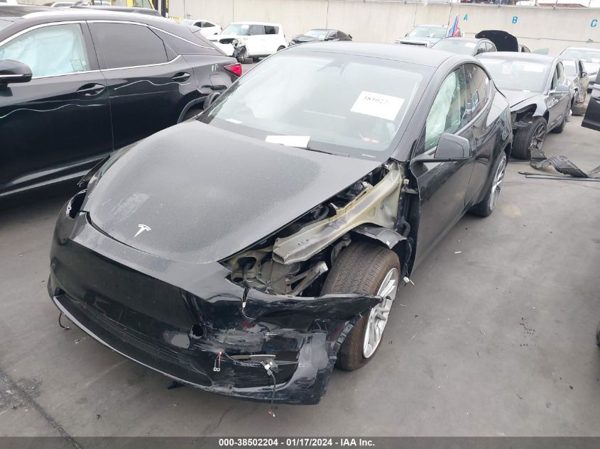 2023 TESLA MODEL Y AWD/LONG RANGE DUAL MOTOR ALL-WHEEL DRIVE - 7SAYGAEE7PF618603