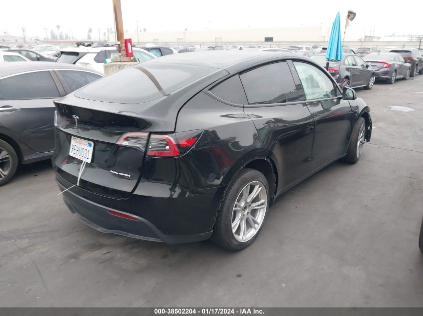 2023 TESLA MODEL Y AWD/LONG RANGE DUAL MOTOR ALL-WHEEL DRIVE - 7SAYGAEE7PF618603