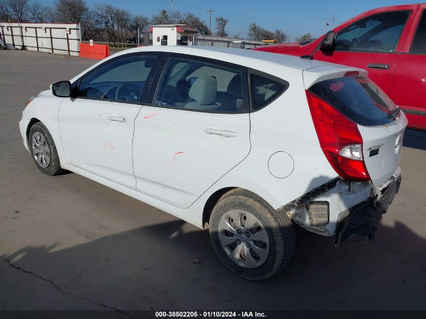 2015 HYUNDAI ACCENT GS - KMHCT5AE3FU231452