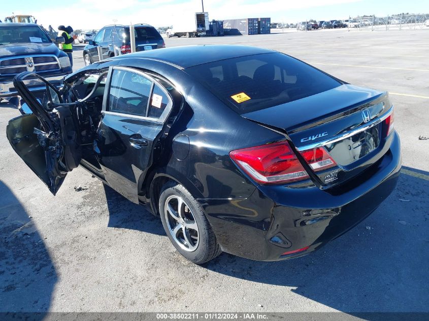 2015 HONDA CIVIC SE - 2HGFB2F70FH539700