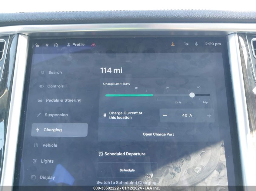 2013 TESLA MODEL S - 5YJSA1CN8DFP27476