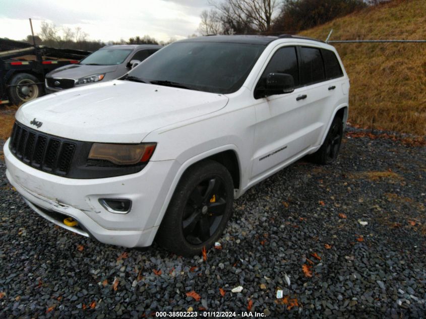 2014 JEEP GRAND CHEROKEE OVERLAND - 1C4RJECT7EC124022