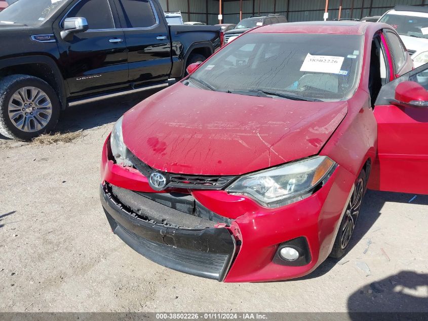 2014 TOYOTA COROLLA L/LE/LE PLS/PRM/S/S PLS - 5YFBURHE5EP163046