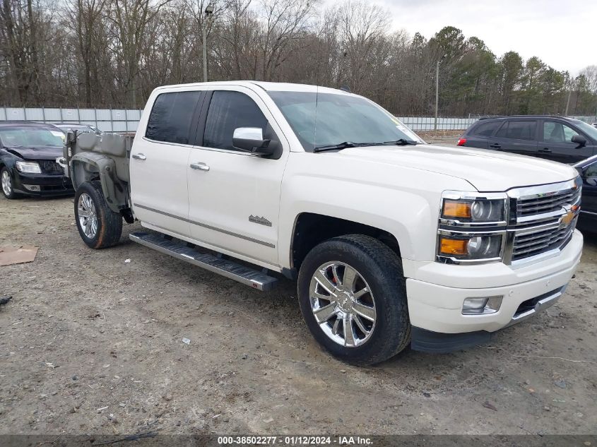 2014 CHEVROLET SILVERADO 1500 HIGH COUNTRY - 3GCUKTEC1EG405545