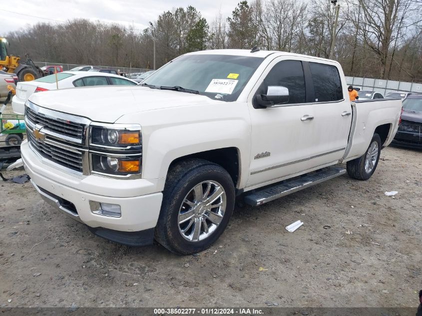2014 CHEVROLET SILVERADO 1500 HIGH COUNTRY - 3GCUKTEC1EG405545