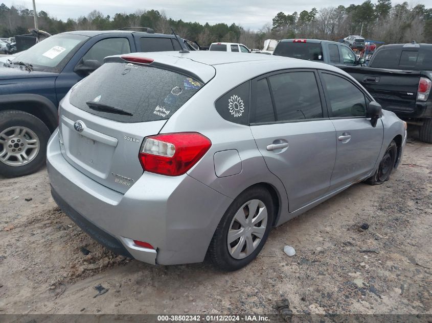 2014 SUBARU IMPREZA - JF1GPAA63E8258868