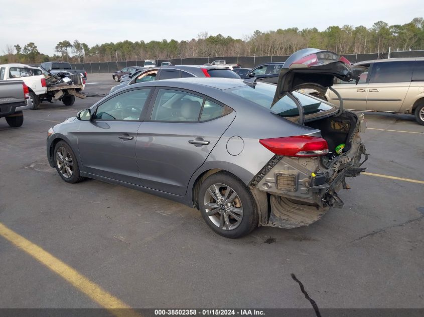 2018 HYUNDAI ELANTRA SEL - 5NPD84LF0JH243040