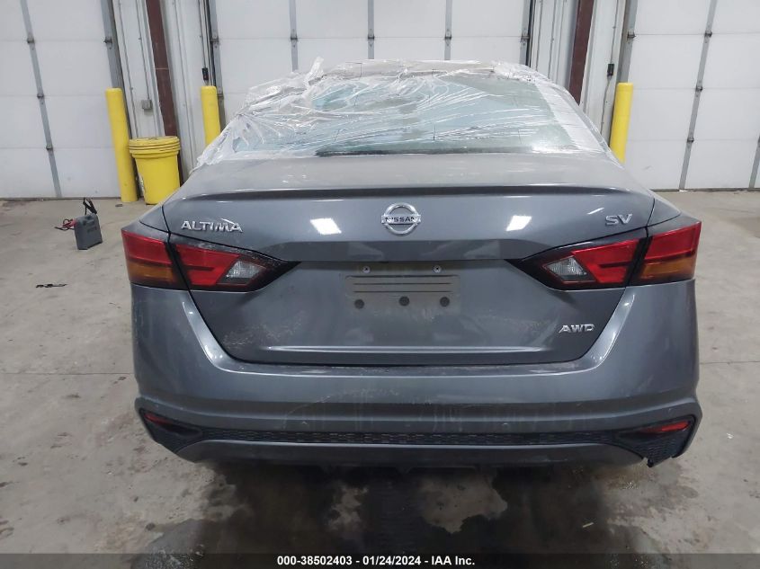 2021 NISSAN ALTIMA SV INTELLIGENT AWD - 1N4BL4DW7MN382516
