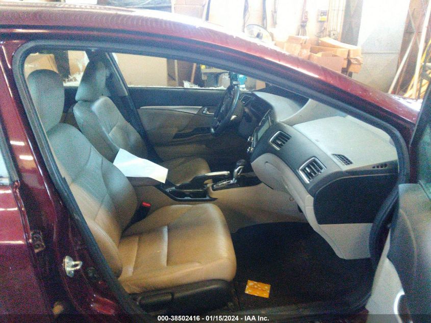 2015 HONDA CIVIC EXL - 19XFB2F98FE105469