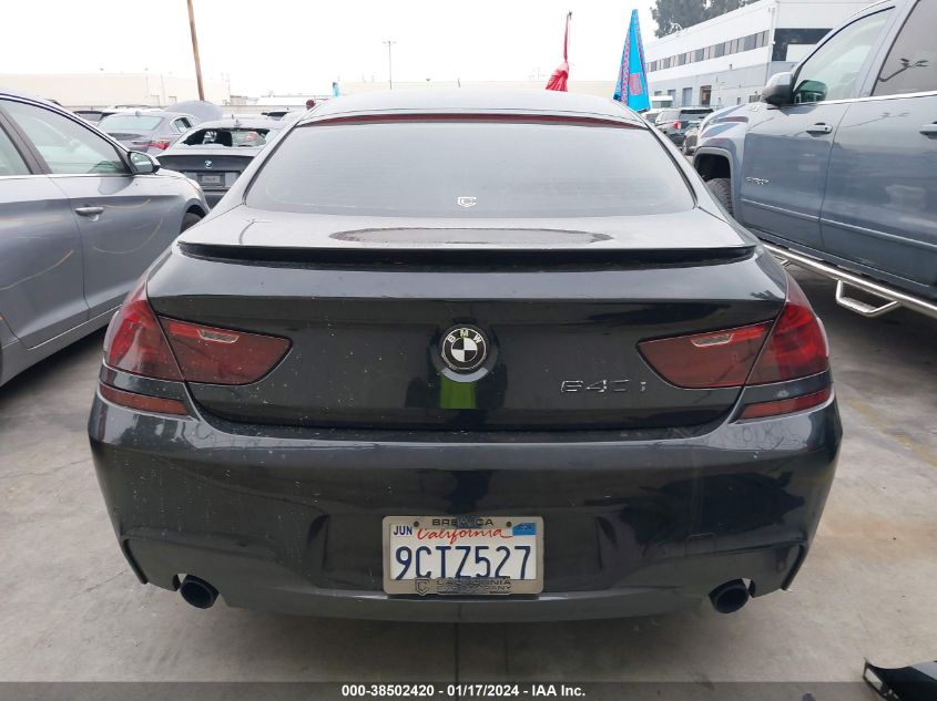 2015 BMW 640I GRAN COUPE WBA6A0C58FD318090
