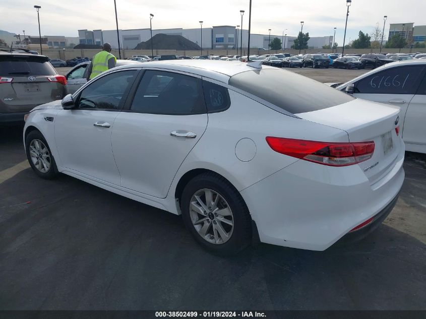 2016 KIA OPTIMA LX - 5XXGT4L38GG038443