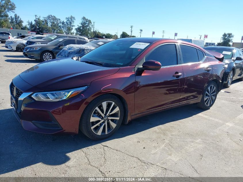 2021 NISSAN SENTRA SV XTRONIC CVT - 3N1AB8CV9MY218229