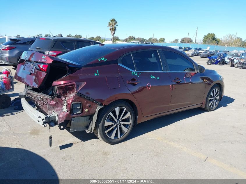 2021 NISSAN SENTRA SV XTRONIC CVT - 3N1AB8CV9MY218229