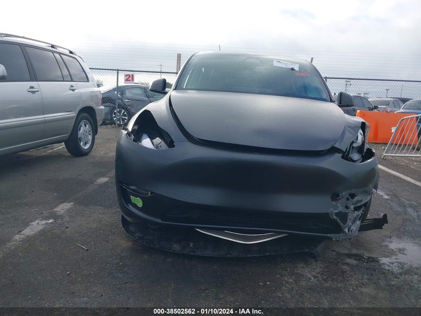 VIN 7SAYGAEE8PF742878 2023 TESLA MODEL Y AWD/LONG RANGE DUAL MOTOR ALL-WHEEL DRIVE