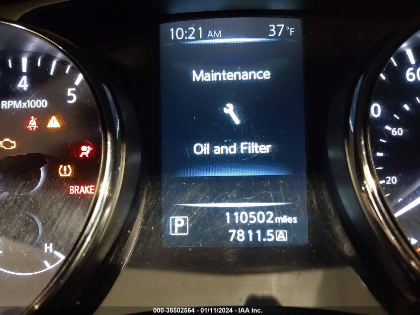 2015 NISSAN ROGUE S/SL/SV - 5N1AT2MV4FC884962