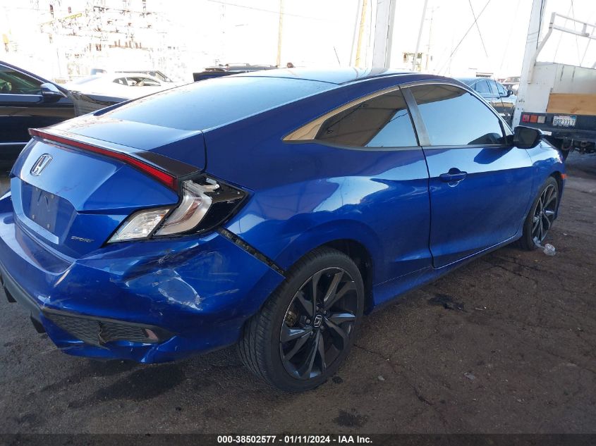 2019 HONDA CIVIC SPORT - 2HGFC4B86KH304770