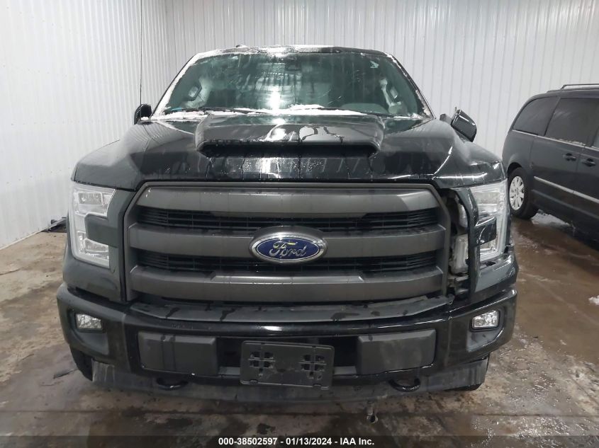 2017 FORD F-150 LARIAT - 1FTEW1EF4HFB27043