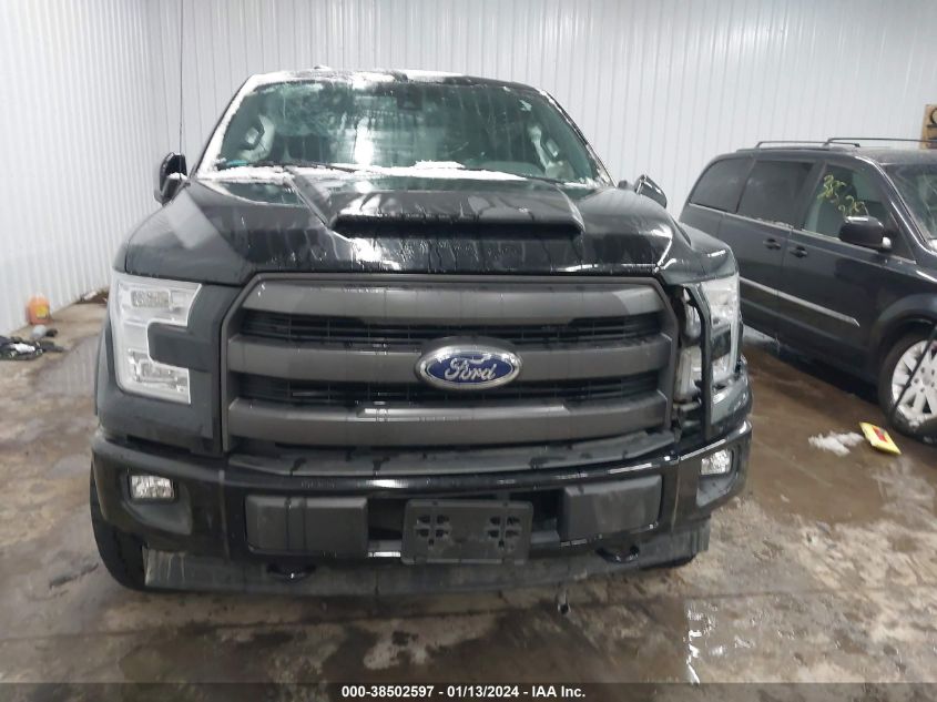 2017 FORD F-150 LARIAT - 1FTEW1EF4HFB27043