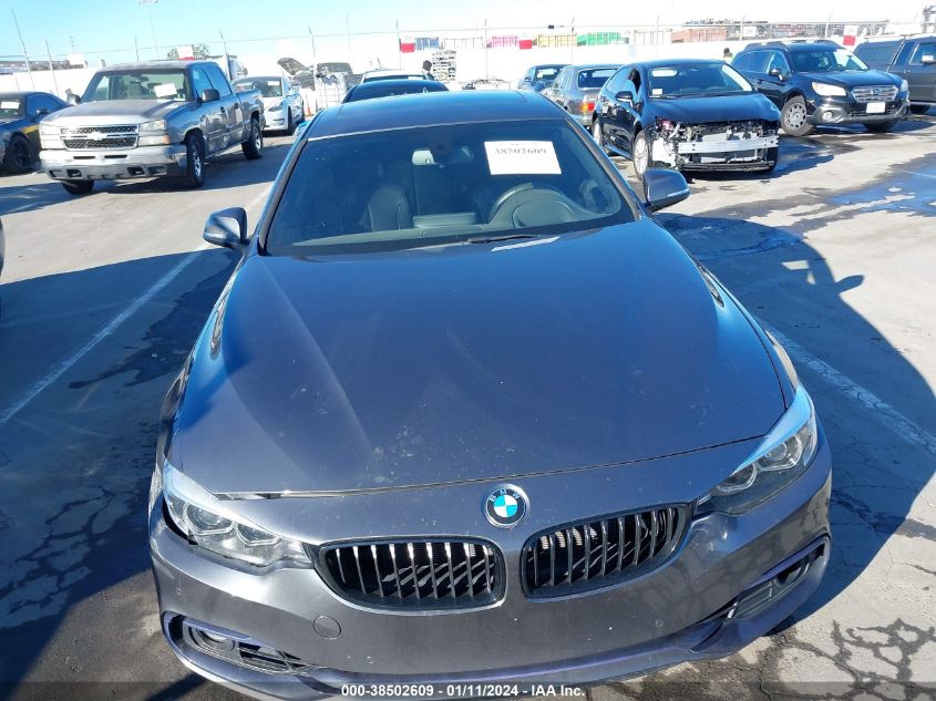 2019 BMW 440I GRAN COUPE WBA4J5C53KBM65220