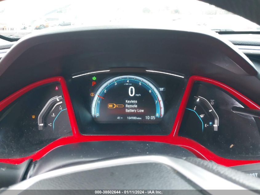 2017 HONDA CIVIC EX - 2HGFC2F79HH543342