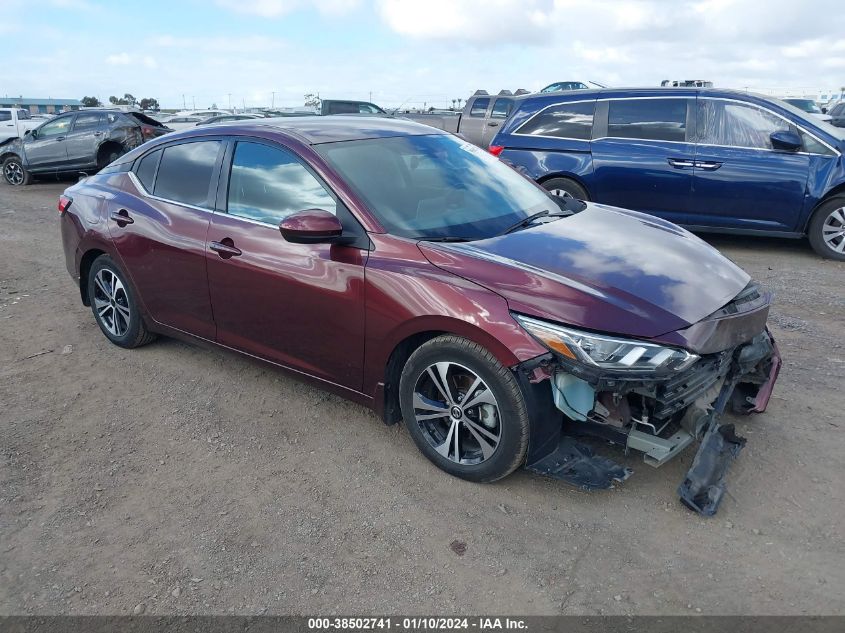 2021 NISSAN SENTRA SV XTRONIC CVT - 3N1AB8CV7MY213241