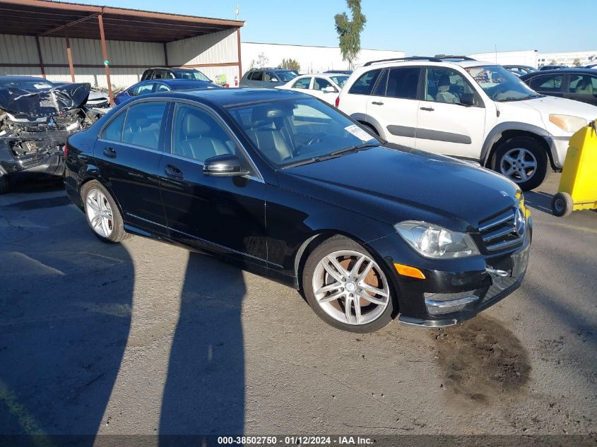 2014 MERCEDES-BENZ C 250 250 - WDDGF4HB4ER316942