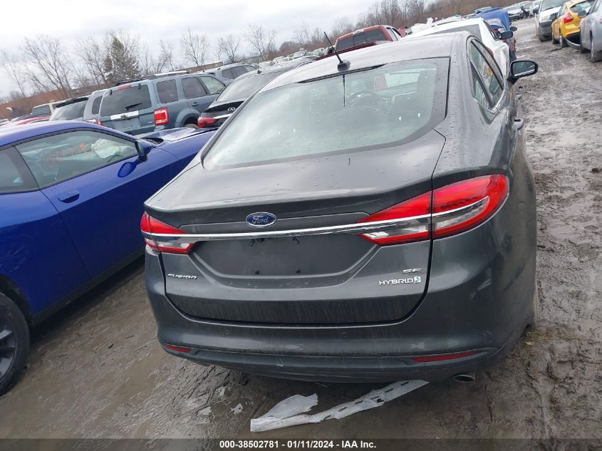 3FA6P0LU9HR264775 | 2017 FORD FUSION HYBRID