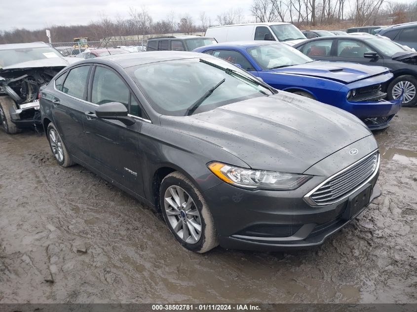 2017 FORD FUSION HYBRID SE - 3FA6P0LU9HR264775