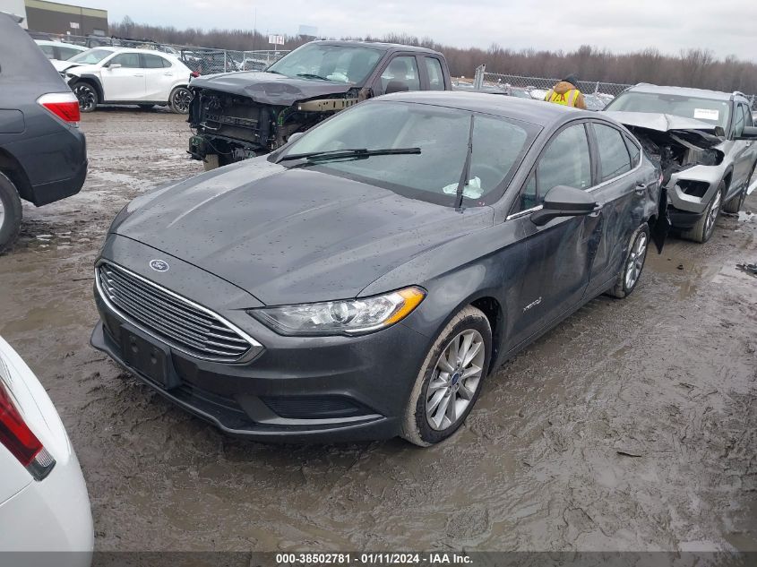 3FA6P0LU9HR264775 | 2017 FORD FUSION HYBRID