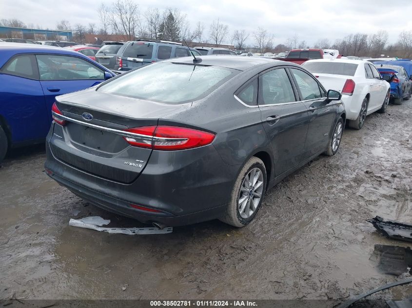 3FA6P0LU9HR264775 | 2017 FORD FUSION HYBRID