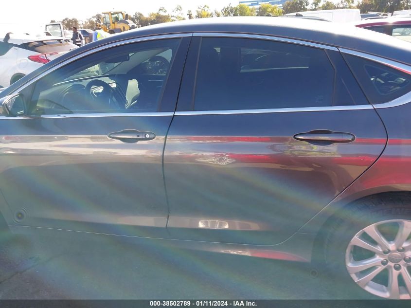 2015 CHRYSLER 200 LIMITED - 1C3CCCAB9FN654517