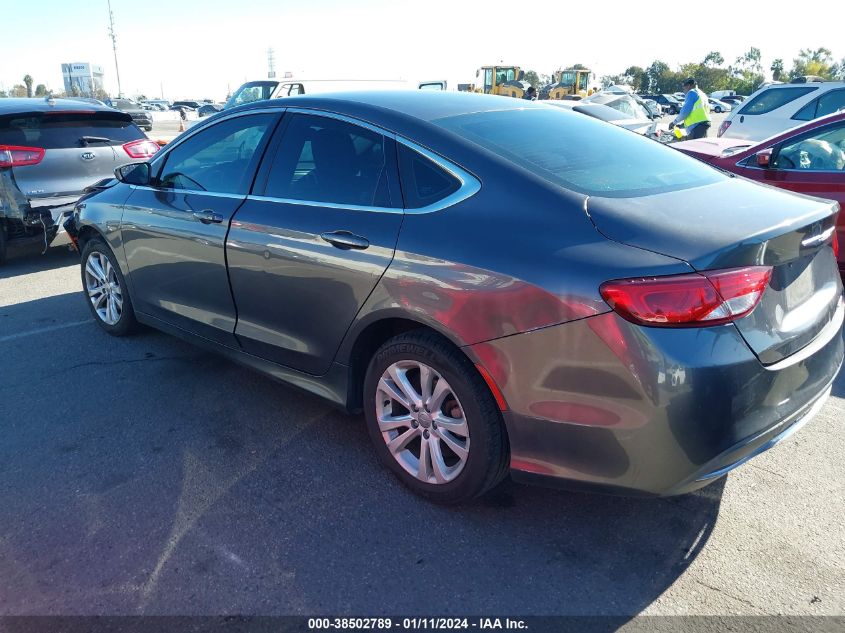 2015 CHRYSLER 200 LIMITED - 1C3CCCAB9FN654517