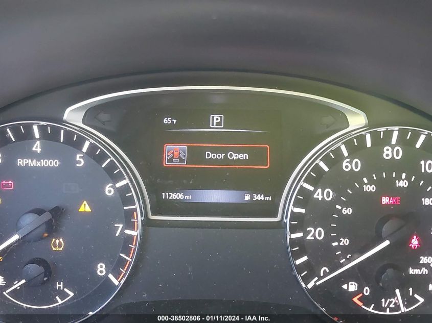2017 NISSAN ALTIMA 2.5/S/SV/SL/SR - 1N4AL3AP1HC127784