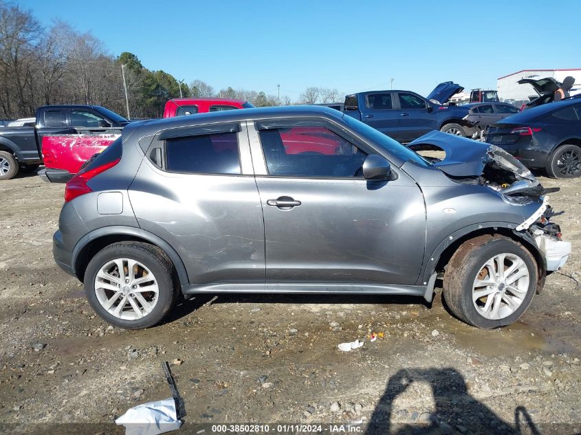 2013 NISSAN JUKE S/SV/SL - JN8AF5MR4DT203684
