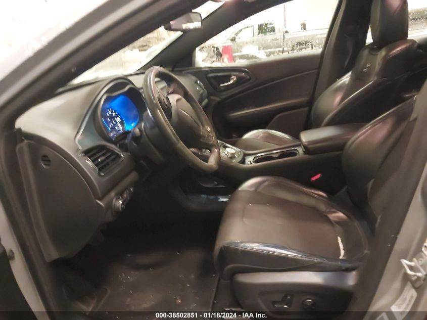 2015 CHRYSLER 200 S - 1C3CCCBB5FN650740