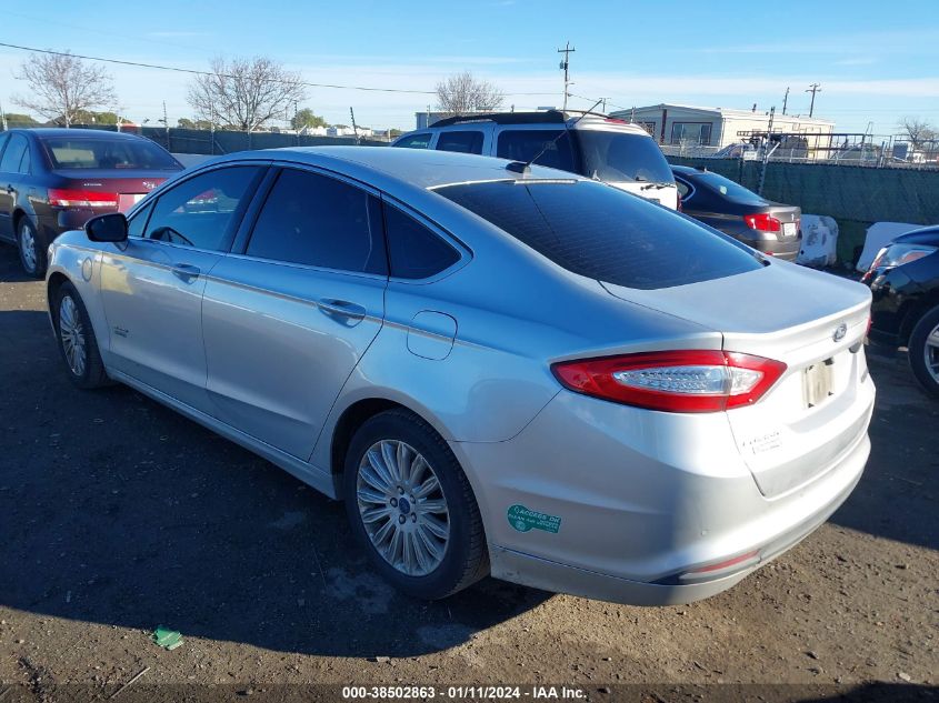 2014 FORD FUSION ENERGI SE LUXURY - 3FA6P0PU0ER187171