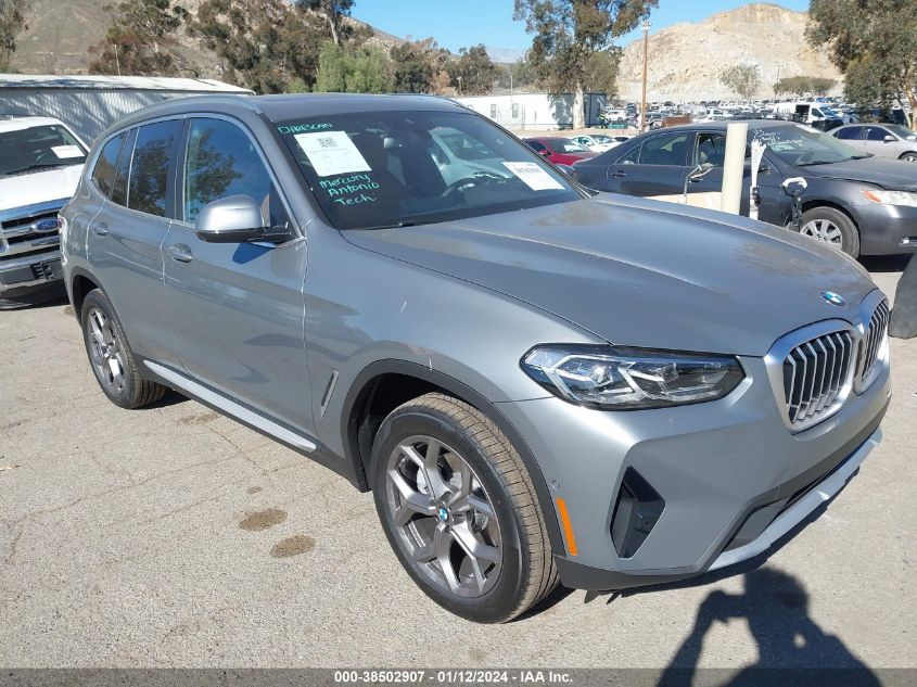 2024 BMW X3 SDRIVE30I - 5UX43DP00R9U80750