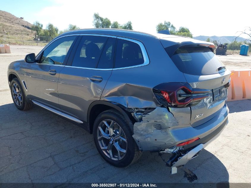 2024 BMW X3 SDRIVE30I - 5UX43DP00R9U80750